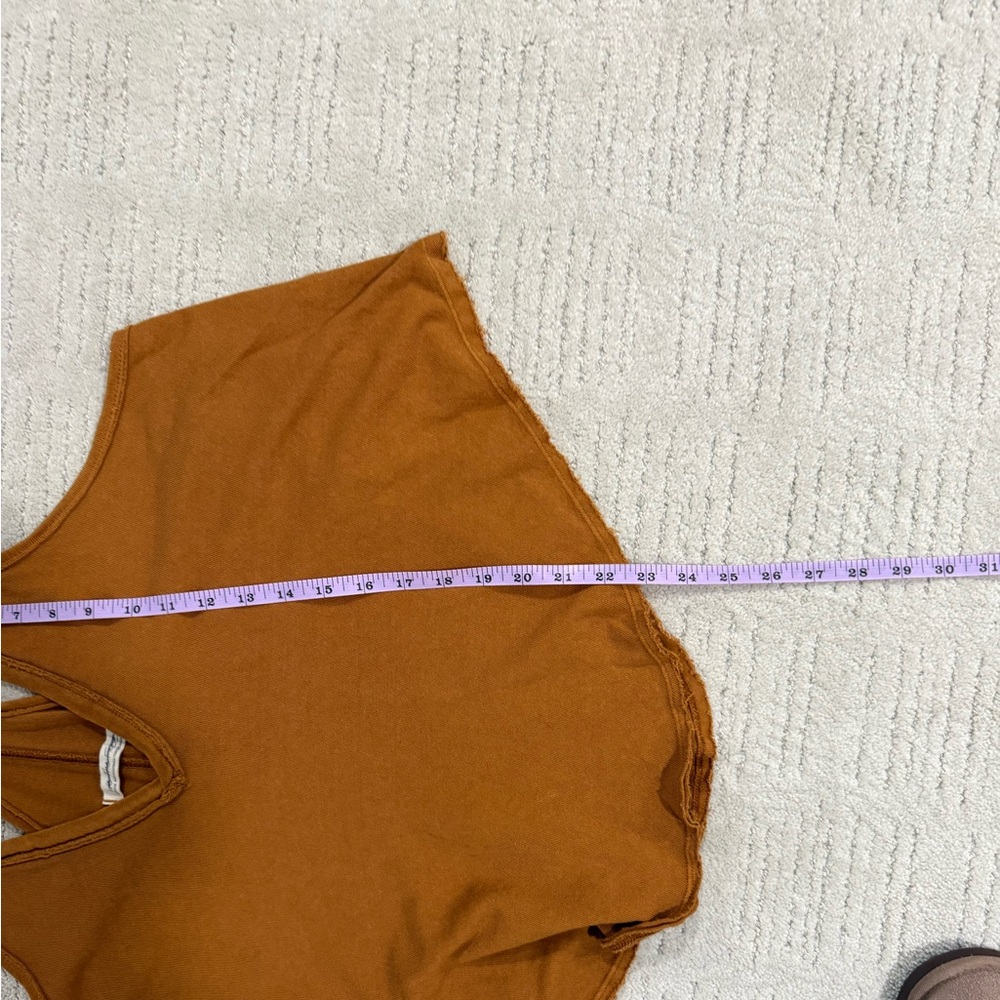 We The Free swing Tank Top in Rust - Picture 3 of 7